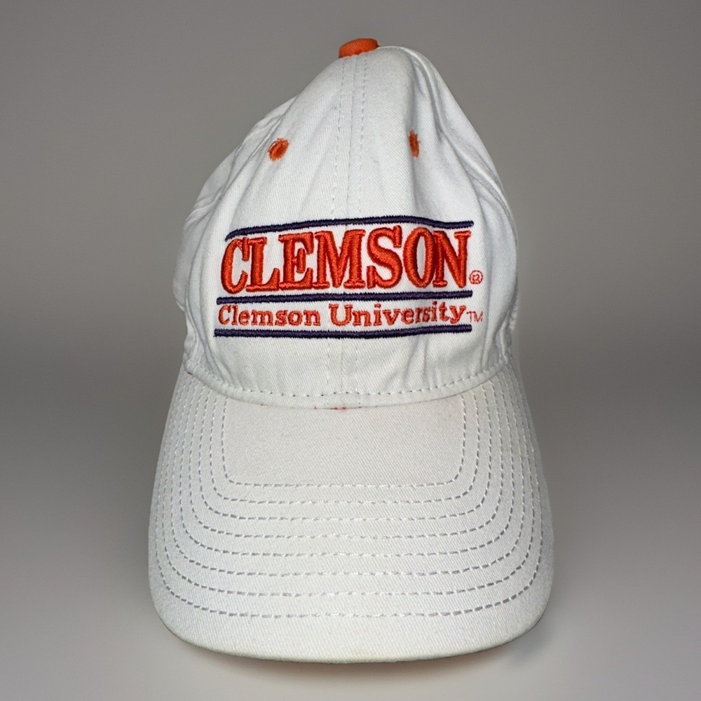 Clemson University Bar Style The Game Snapback Hat Cap Embroidered Tiger Paw